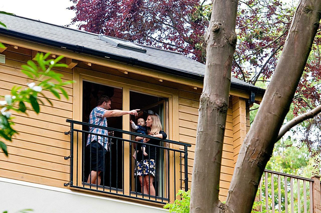 Alum Chine Log Cabin Villa Bournemouth Exterior foto